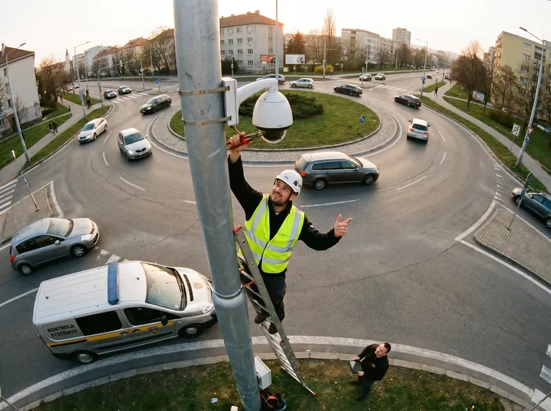 Kamerový systém pre veľký areál a verejný priestor